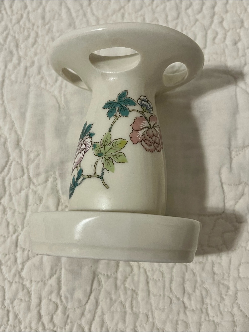 Cho Cho San Francisco floral toothbrush holder 4 inches